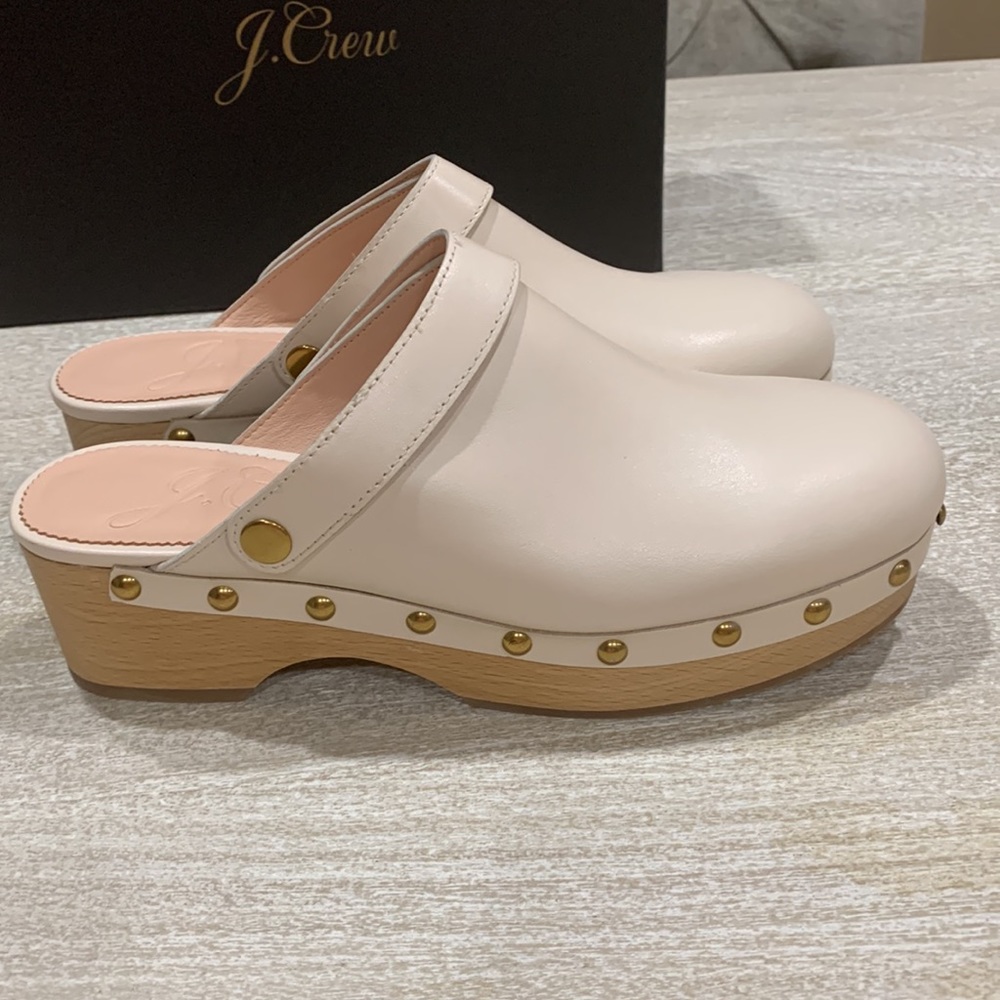 J Crew Convertible Leather Clogs - Picture 7 of 8